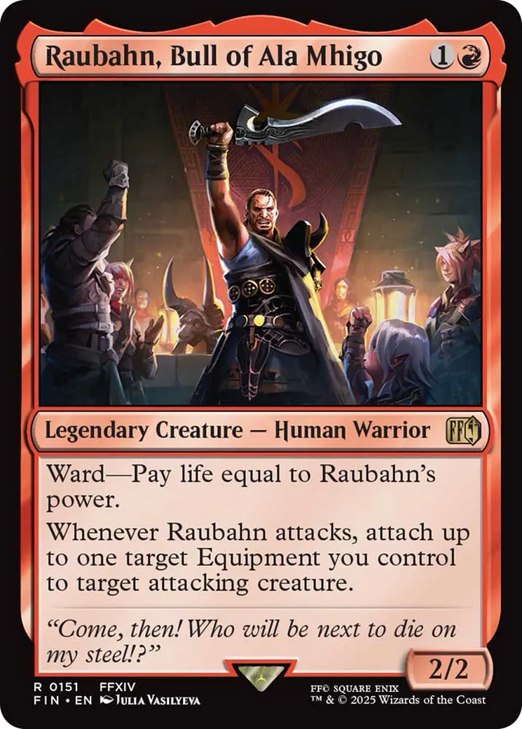 Raubahn, Bull of Ala Mhigo [FINAL FANTASY] | GnG Games
