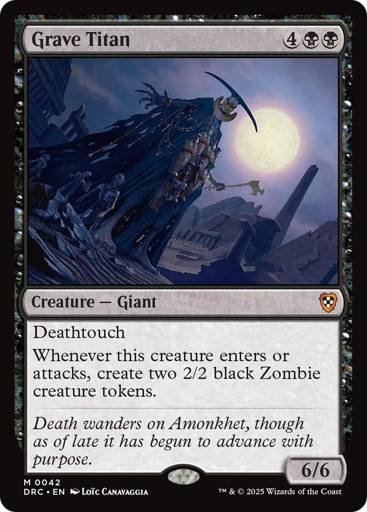 Grave Titan [Aetherdrift Commander] | GnG Games