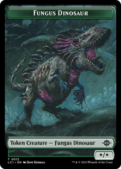 Fungus Dinosaur // Vampire Demon Double-Sided Token [The Lost Caverns of Ixalan Tokens] | GnG Games