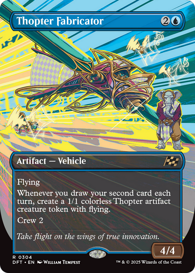 Thopter Fabricator (Borderless) [Aetherdrift] | GnG Games