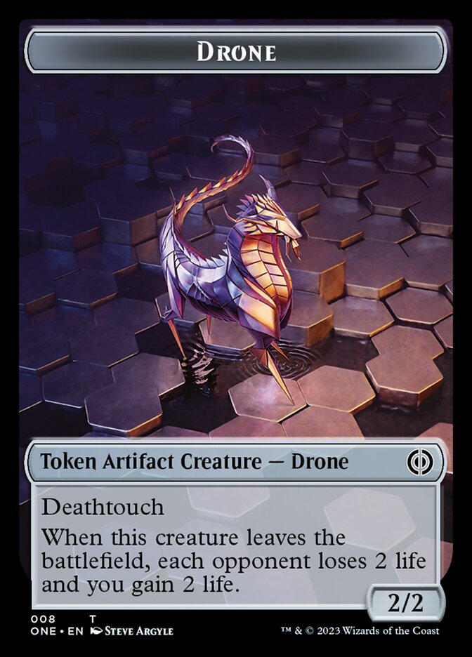 Drone Token [Phyrexia: All Will Be One Tokens] | GnG Games