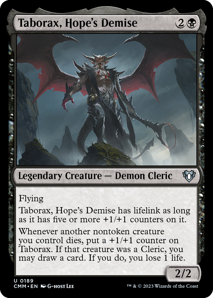 Taborax, Hope's Demise [Commander Masters] | GnG Games