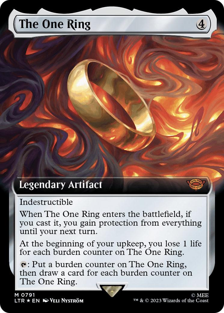 The One Ring (Extended Art) (Surge Foil) [The Lord of the Rings: Tales of Middle-Earth] | GnG Games