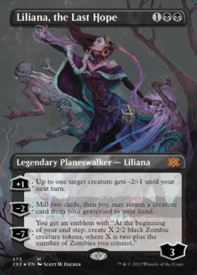 Liliana, the Last Hope (Textured Foil) [Double Masters 2022] | GnG Games