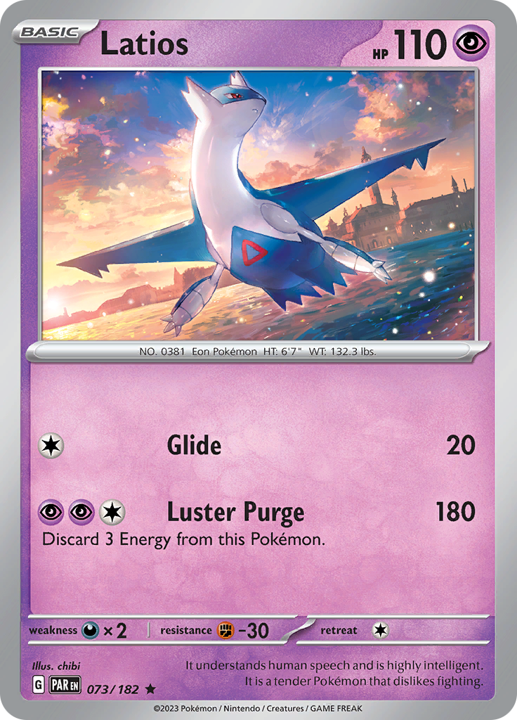 Latios (073/182) [Scarlet & Violet: Paradox Rift] | GnG Games