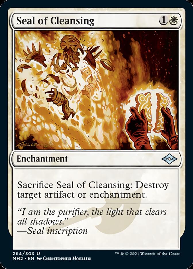 Seal of Cleansing (Foil Etched) [Modern Horizons 2] | GnG Games
