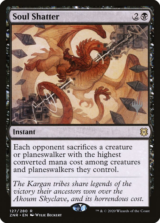Soul Shatter (Promo Pack) [Zendikar Rising Promos] | GnG Games