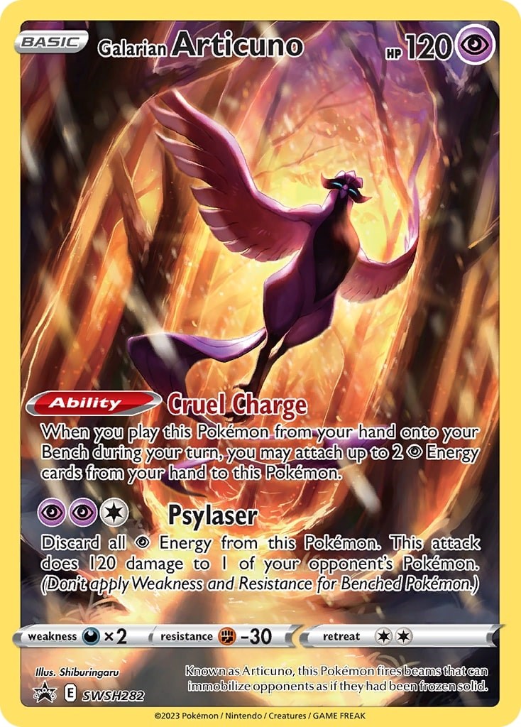 Galarian Articuno (SWSH282) [Sword & Shield: Black Star Promos] | GnG Games