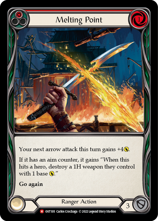 Melting Point [OUT105] (Outsiders)  Rainbow Foil | GnG Games