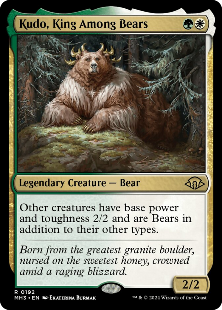 Kudo, King Among Bears [Modern Horizons 3] | GnG Games