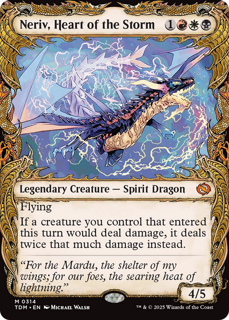 Neriv, Heart of the Storm (Showcase) [Tarkir: Dragonstorm] | GnG Games