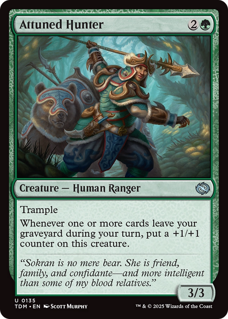 Attuned Hunter [Tarkir: Dragonstorm] | GnG Games