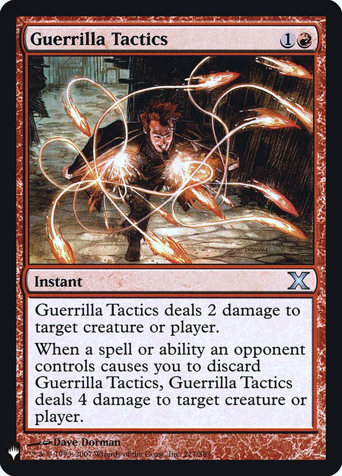 Guerrilla Tactics [Mystery Booster] | GnG Games