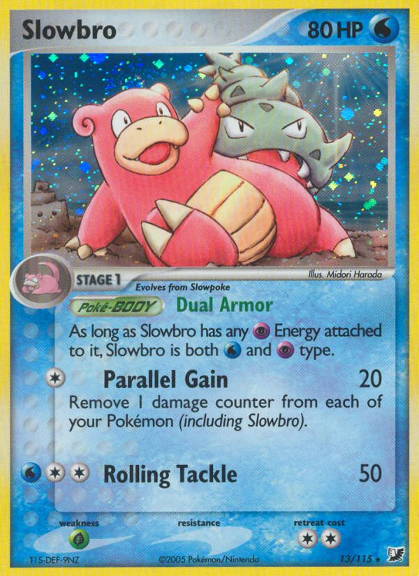 Slowbro (13/115) [EX: Unseen Forces] | GnG Games