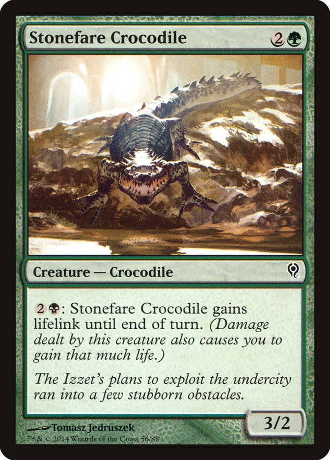 Stonefare Crocodile [Duel Decks: Jace vs. Vraska] | GnG Games