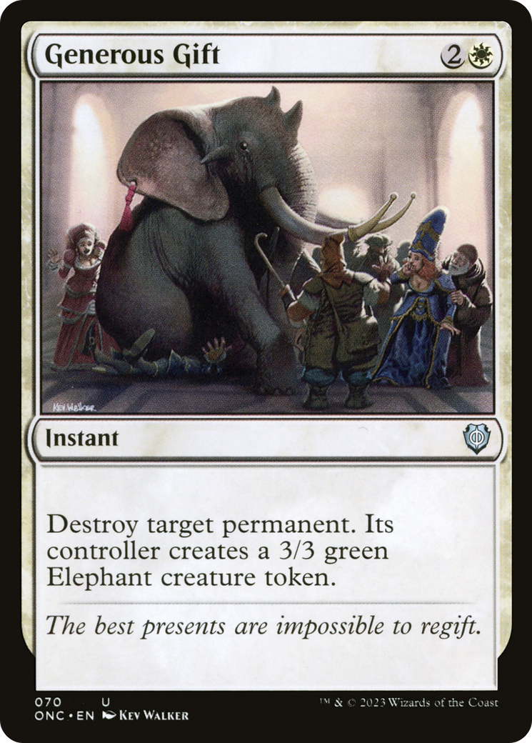 Generous Gift [Phyrexia: All Will Be One Commander] | GnG Games