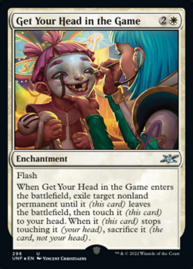 Get Your Head in the Game (Galaxy Foil) [Unfinity] | GnG Games
