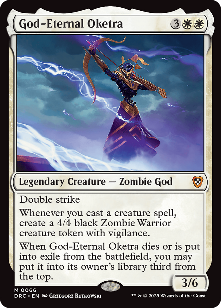 God-Eternal Oketra [Aetherdrift Commander] | GnG Games