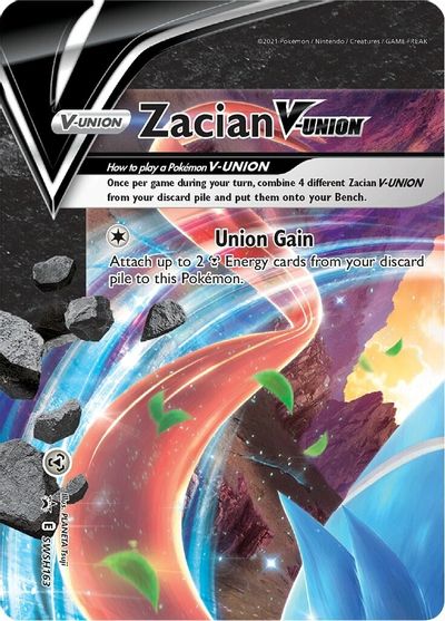 Zacian V-Union (SWSH163) [Sword & Shield: Black Star Promos] | GnG Games