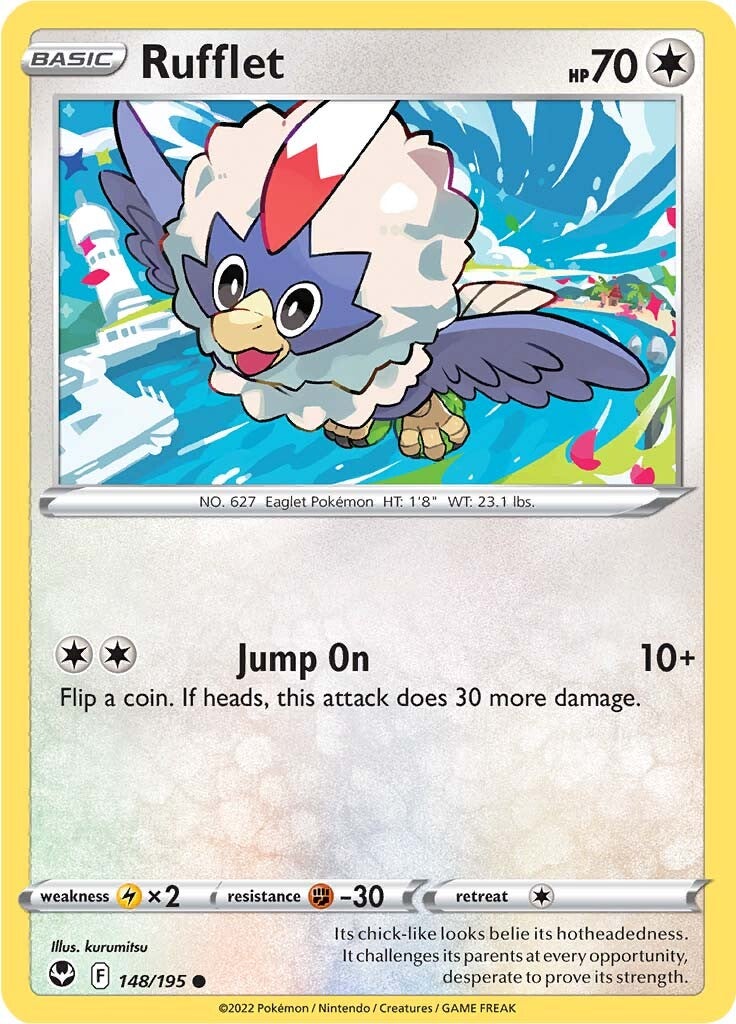 Rufflet (148/195) [Sword & Shield: Silver Tempest] | GnG Games