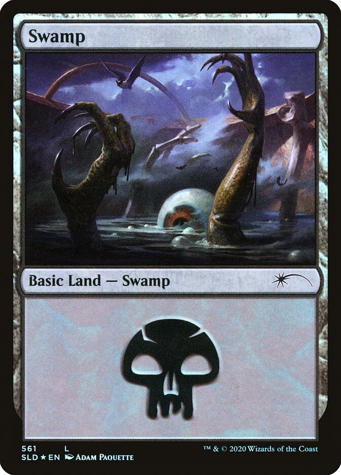 Swamp (Witchcraft) (561) [Secret Lair Drop Promos] | GnG Games