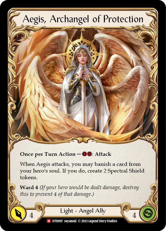 Figment of Protection // Aegis, Archangel of Protection [DTD007] (Dusk Till Dawn) | GnG Games