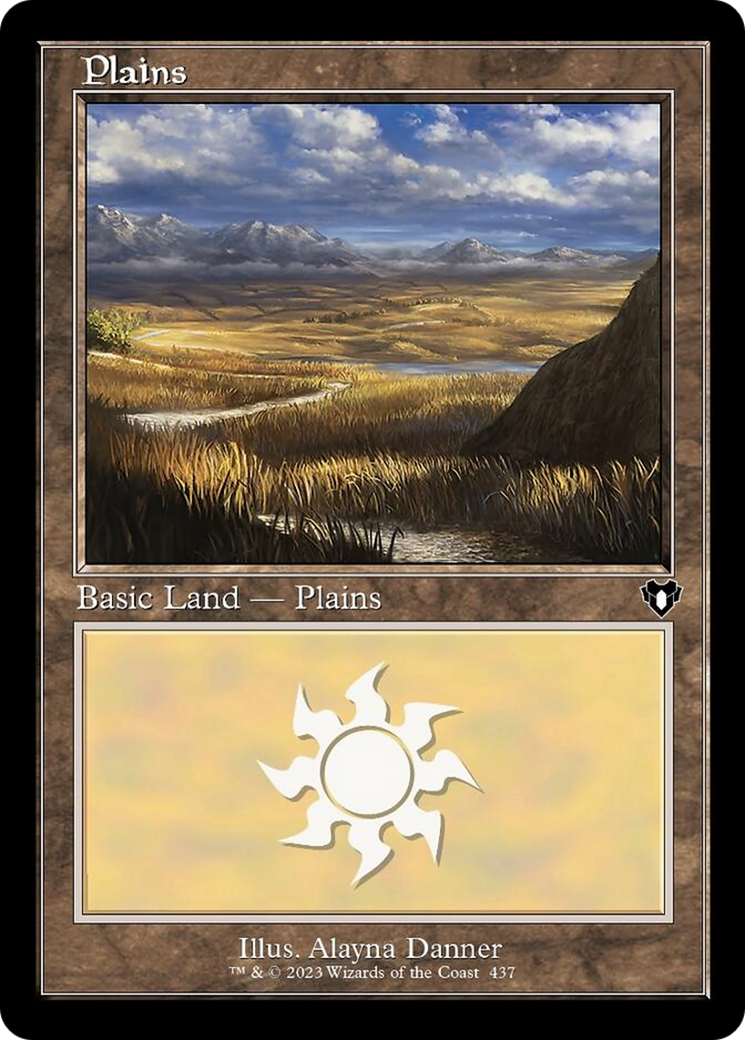 Plains (437) (Retro) [Commander Masters] | GnG Games