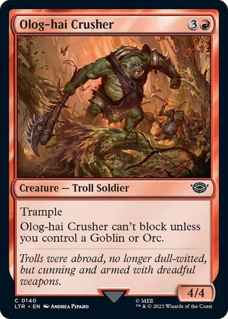 Olog-hai Crusher [The Lord of the Rings: Tales of Middle-Earth] | GnG Games