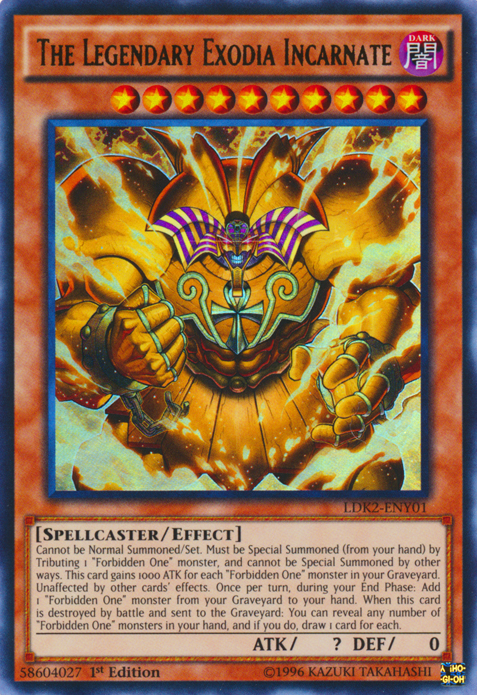 The Legendary Exodia Incarnate [LDK2-ENY01] Ultra Rare | GnG Games