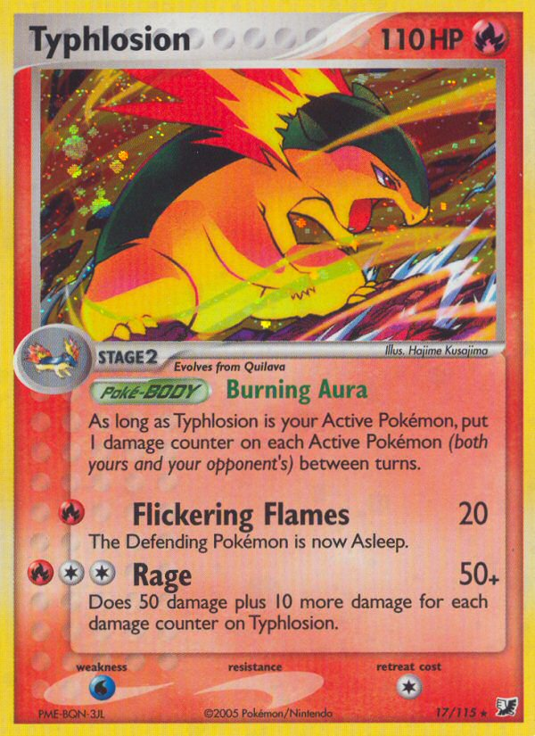 Typhlosion (17/115) [EX: Unseen Forces] | GnG Games