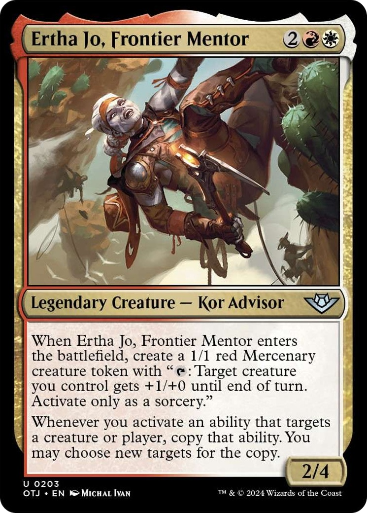 Ertha Jo, Frontier Mentor [Outlaws of Thunder Junction] | GnG Games