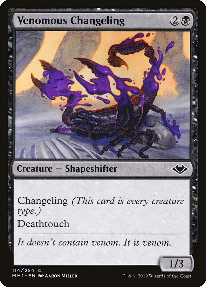 Venomous Changeling [Modern Horizons] | GnG Games