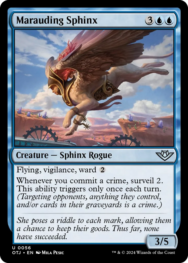 Marauding Sphinx [Outlaws of Thunder Junction] | GnG Games