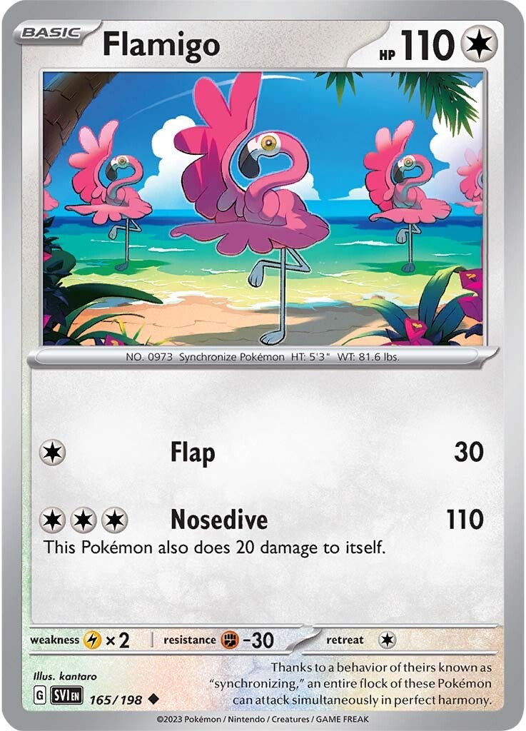 Flamigo (165/198) [Scarlet & Violet: Base Set] | GnG Games