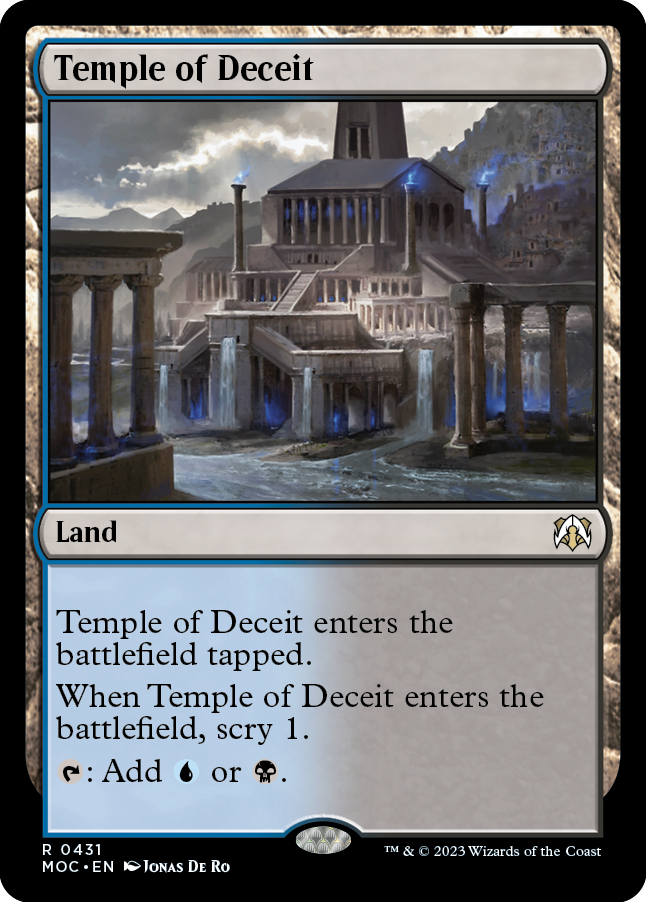 Temple of Deceit [March of the Machine Commander] | GnG Games