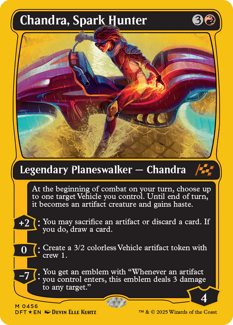 Chandra, Spark Hunter (First-Place Foil) [Aetherdrift] | GnG Games