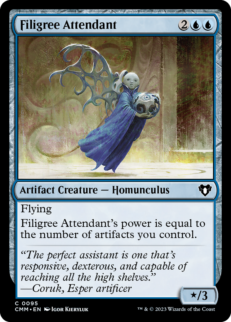 Filigree Attendant [Commander Masters] | GnG Games