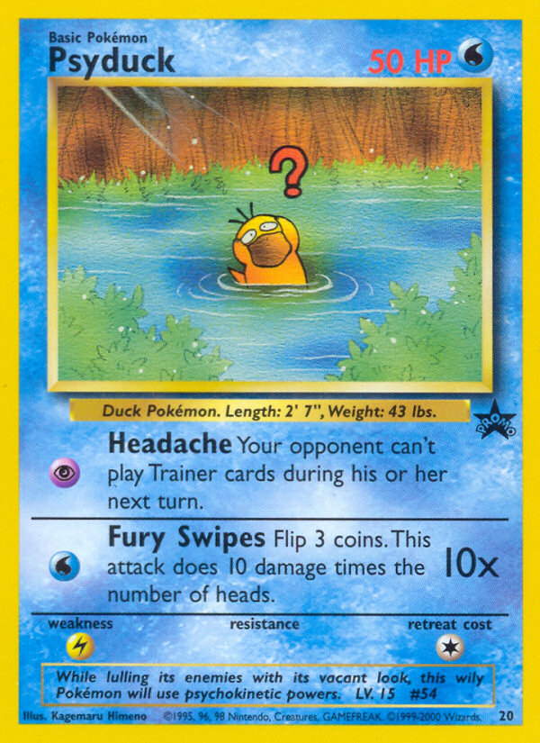Psyduck (20) [Wizards of the Coast: Black Star Promos] | GnG Games