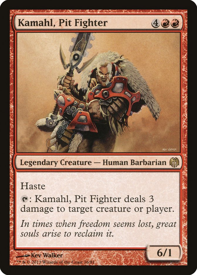 Kamahl, Pit Fighter [Duel Decks: Heroes vs. Monsters] | GnG Games