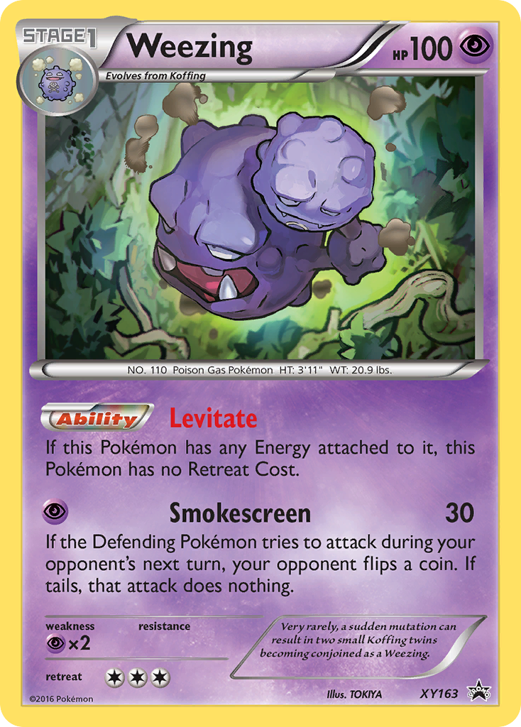 Weezing (XY163) [XY: Black Star Promos] | GnG Games