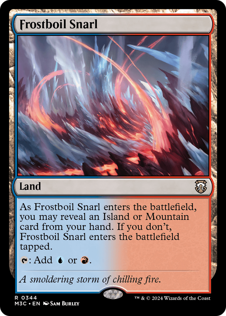 Frostboil Snarl (Ripple Foil) [Modern Horizons 3 Commander] | GnG Games