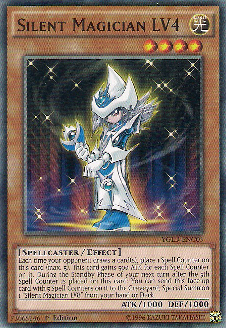 Silent Magician LV4 [YGLD-ENC05] Common | GnG Games