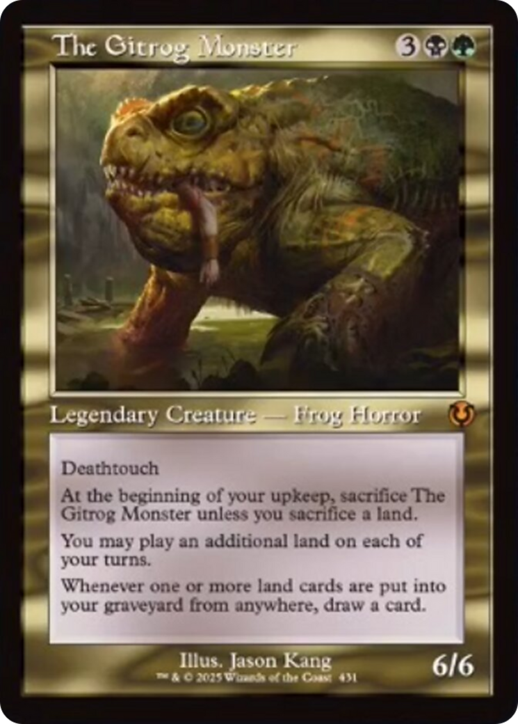 The Gitrog Monster (Retro Frame) [Innistrad Remastered] | GnG Games