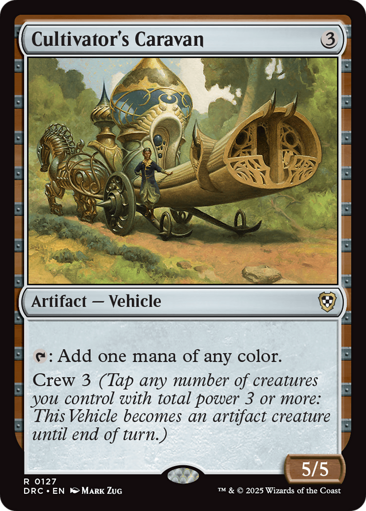 Cultivator's Caravan [Aetherdrift Commander] | GnG Games