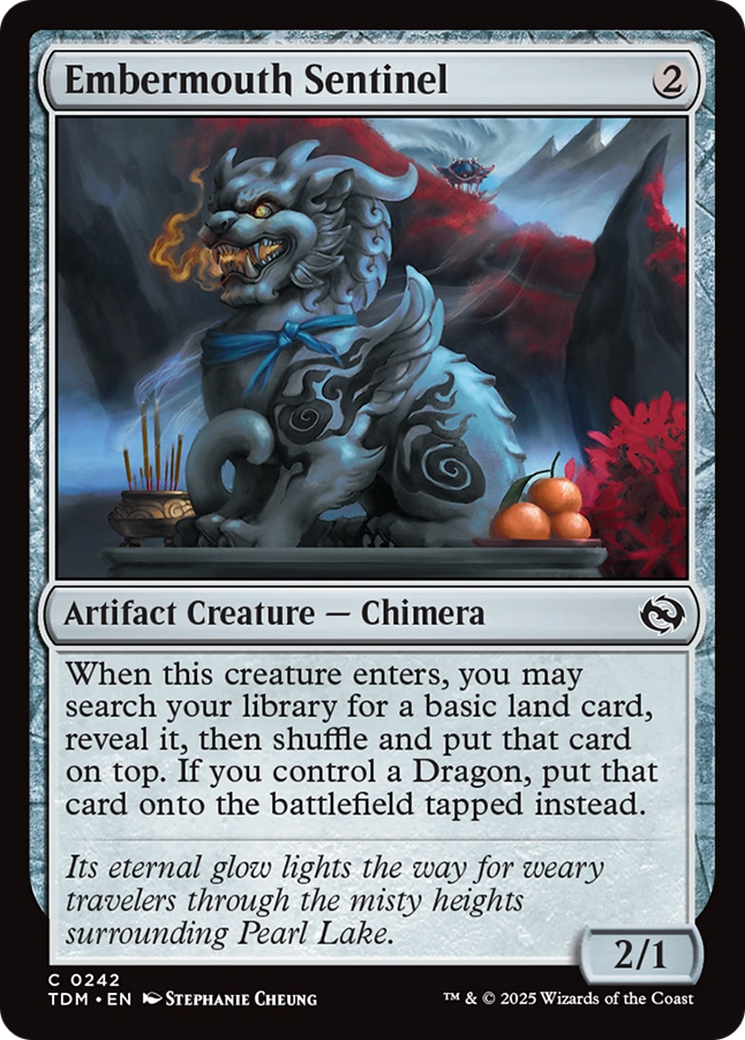 Embermouth Sentinel [Tarkir: Dragonstorm] | GnG Games