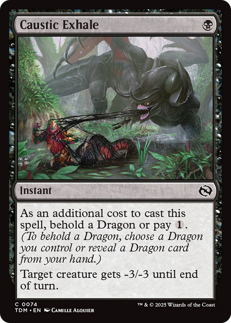 Caustic Exhale [Tarkir: Dragonstorm] | GnG Games