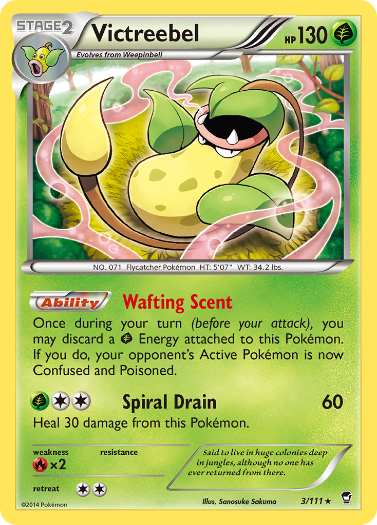 Victreebel (3/111) [XY: Furious Fists] | GnG Games