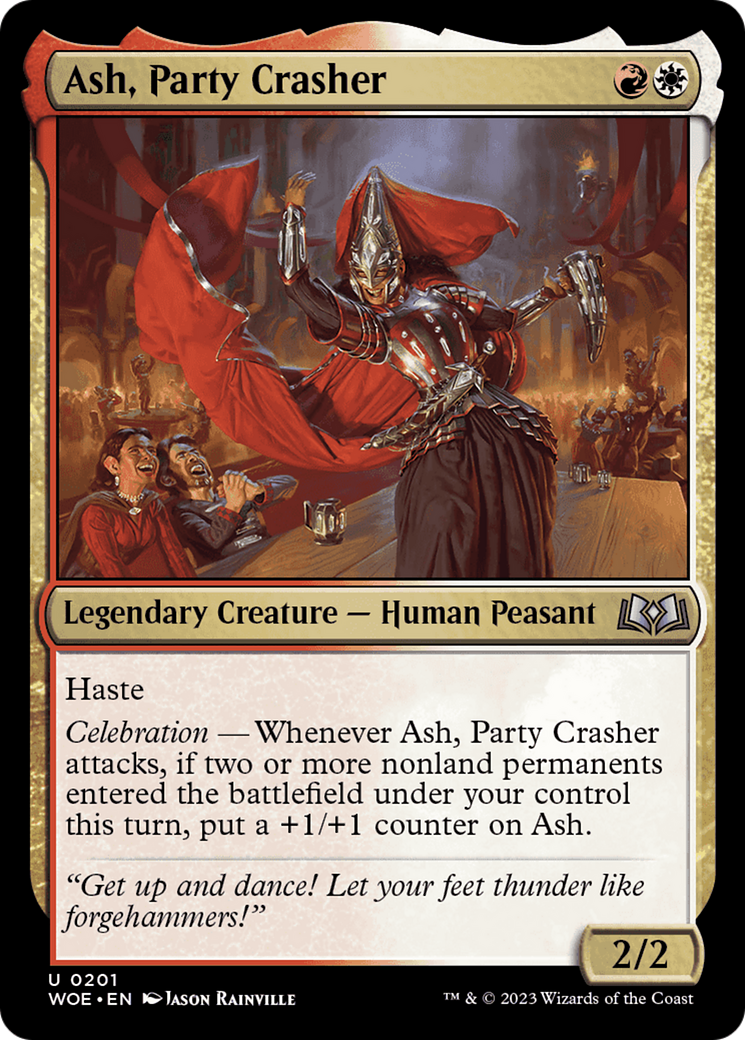 Ash, Party Crasher [Wilds of Eldraine] | GnG Games