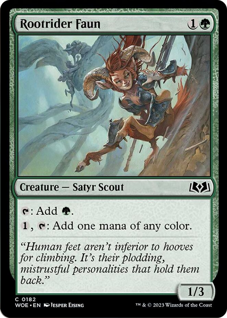 Rootrider Faun [Wilds of Eldraine] | GnG Games