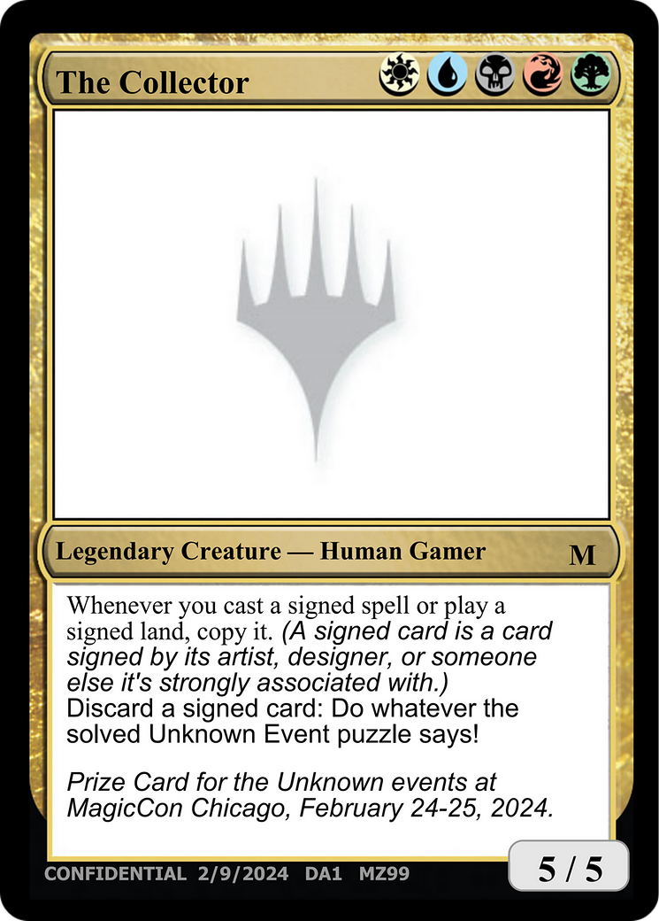 The Collector [Unknown Event] | GnG Games